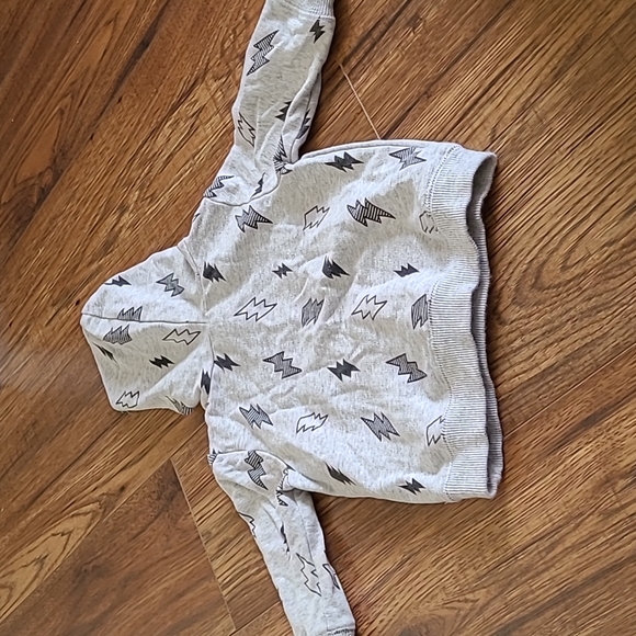 Baby Hoody with Lightening Bolts - Picture 4 of 6